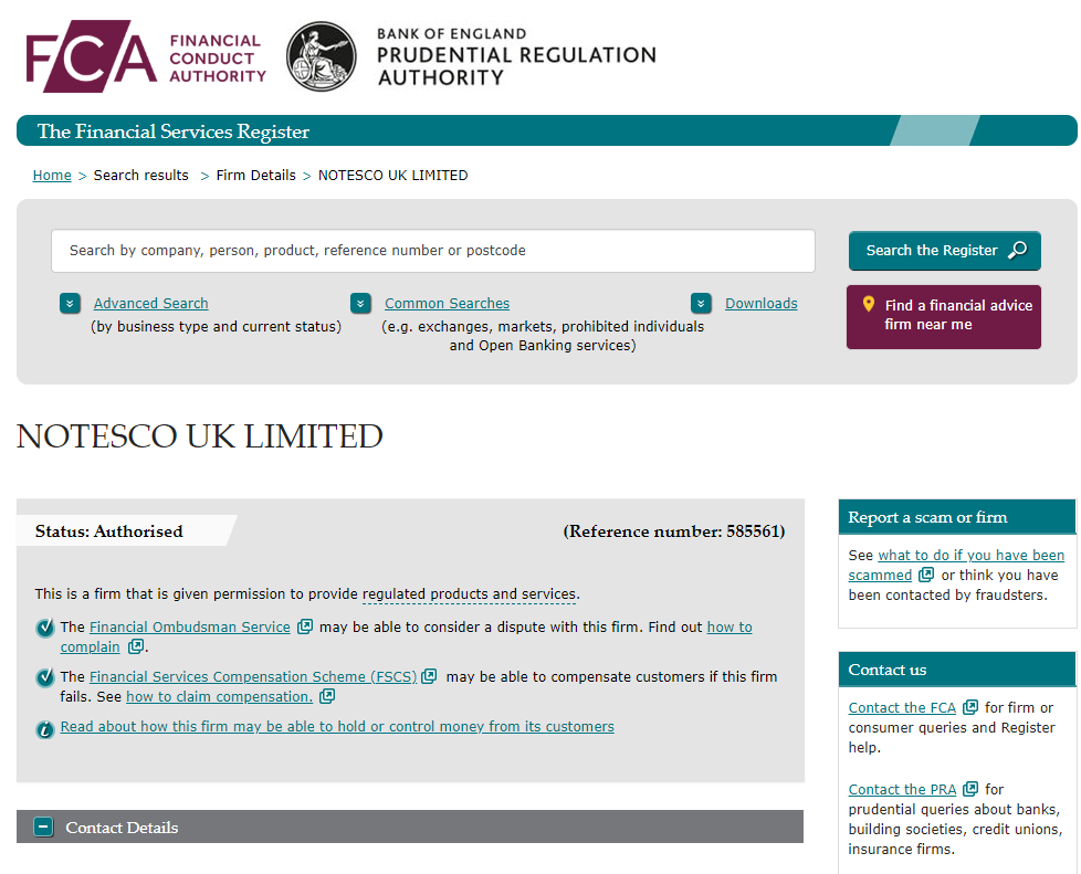 Règlement FCA de IronFX